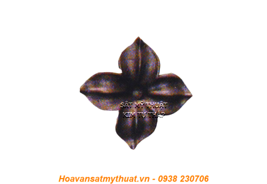 Phụ kiện hoa sắt đúc 1144