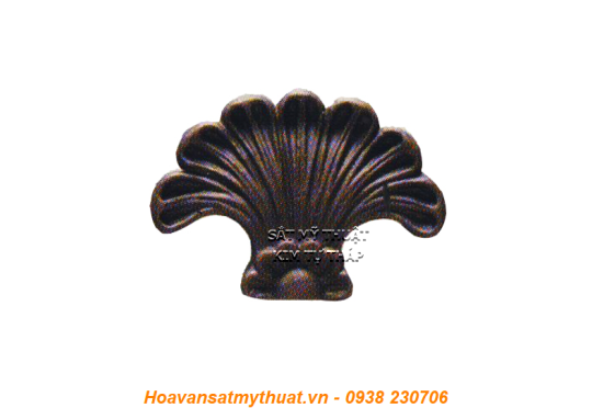 Phụ kiện hoa lá thép đúc 1189