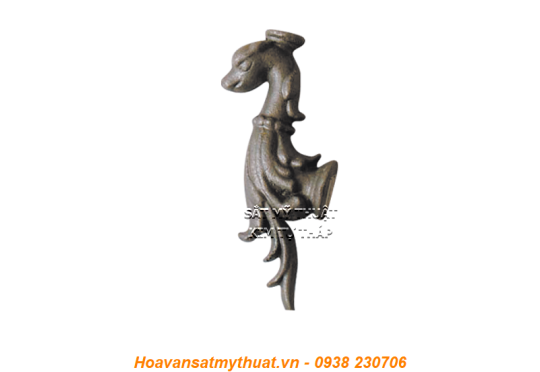 Phụ kiện hoa lá thep đúc 1251