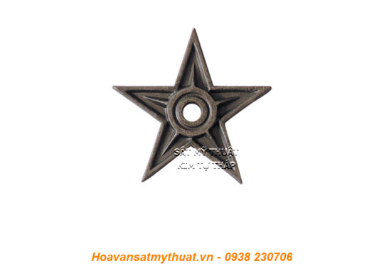Phụ kiện ngôi sao sắt đúc 1265