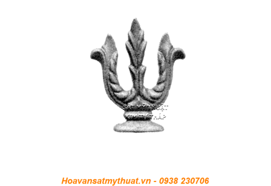 Phụ kiện phù điêu sắt thép đúc 1354