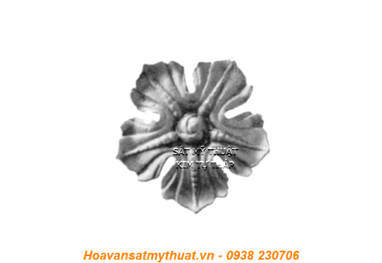 Phụ kiện hoa sắt thép đúc 1363