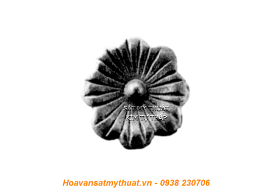 Phụ kiện hoa sắt đúc 1368