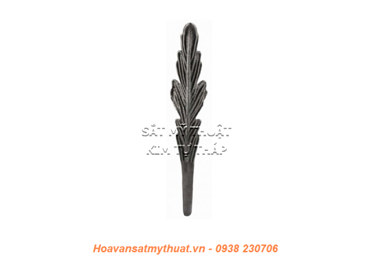 Phụ kiện hoa lá thép/ sắt đúc 1502