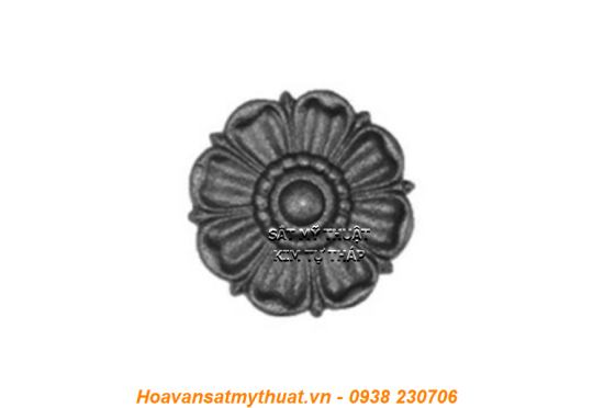 Phụ kiện hoa thép đúc 1508