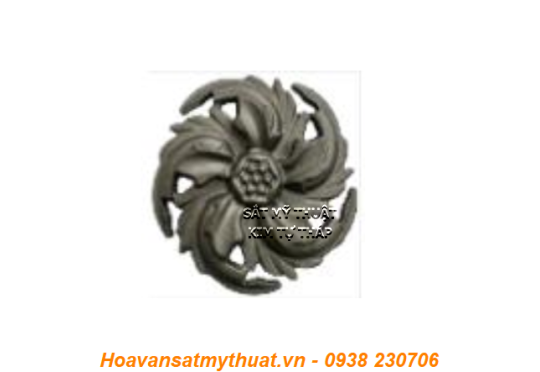 Phụ kiện hoa sắt đúc 1509