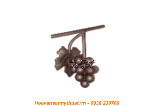 Phụ kiện chùm nho sắt thep đúc 1514