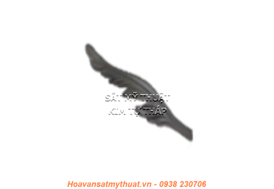 Phụ kiện hoa lá thép/ sắt đúc  1525