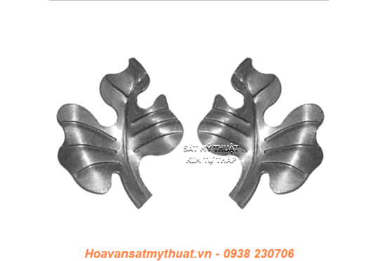 Hoa lá thép / sắt dập 2111