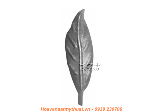 Phụ kiện hoa lá thép/ sắt dập 2137