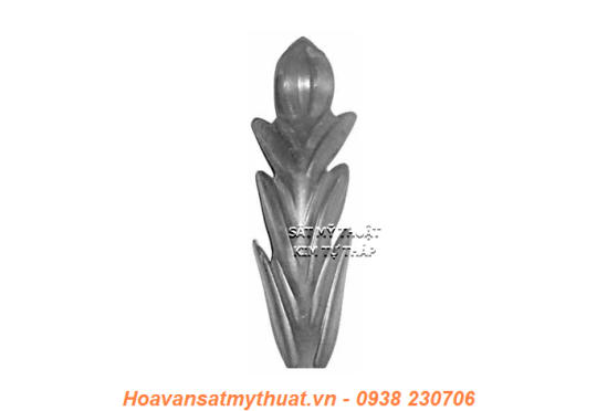 Phụ kiện hoa lá thép/ sắt dập 2153