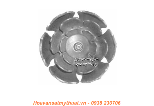 Phụ kiện hoa lá thép/ sắt dập 2159