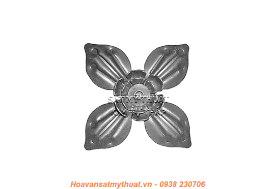 Phụ kiện hoa lá thép/ sắt dập 2199