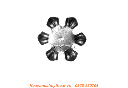 Phụ kiện hoa lá thép/ sắt dập 2205S-B-M
