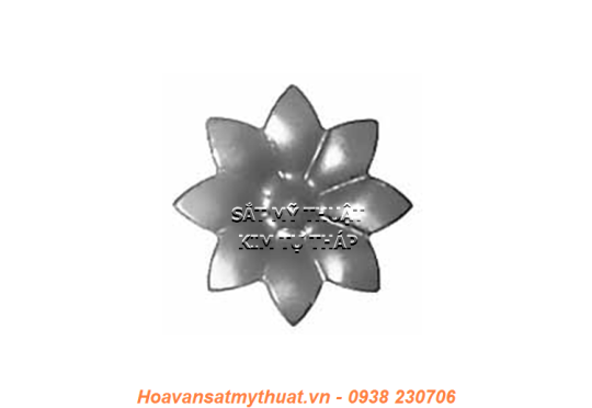Phụ kiện hoa lá thép/ sắt dập 2219