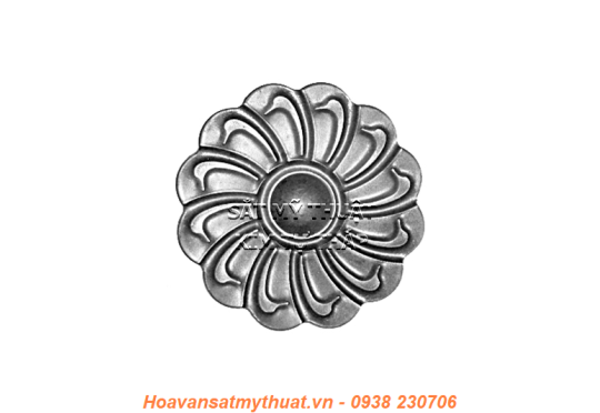 Phụ kiện hoa lá thép/ sắt dập 2228 S-B-M