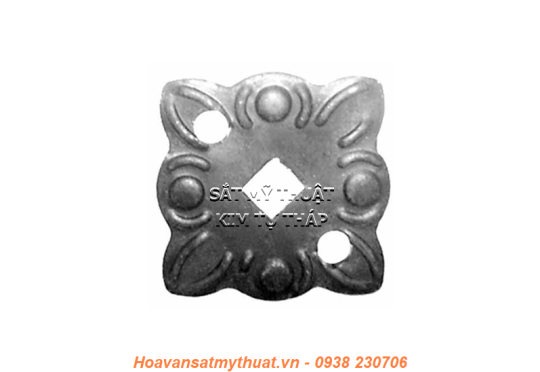 Phụ kiện hoa lá thép/ sắt dập 2245
