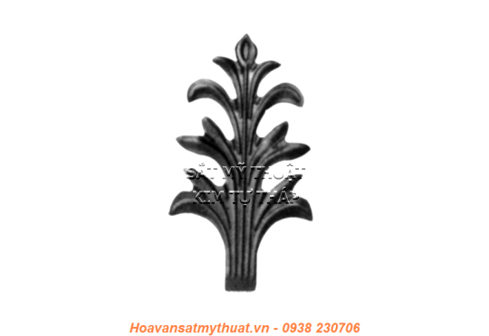 Phụ kiện hoa lá thép/ sắt dập 2255