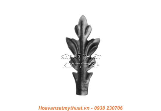 Phụ kiện hoa lá thép/ sắt dập 2257