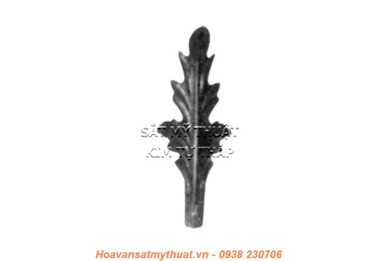 Phụ kiện hoa lá thép/ sắt dập 2258