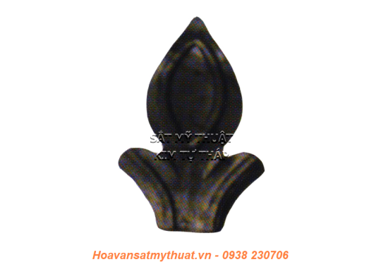 Phụ kiện hoa lá thép/ sắt dập 2266