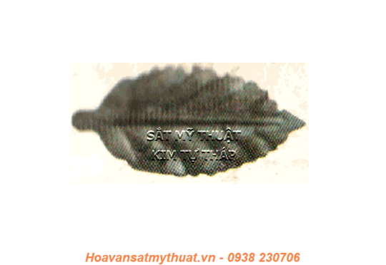Phụ kiện hoa lá thép/ sắt dập 2270
