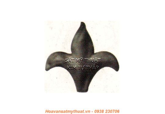 Phụ kiện hoa lá thép/ sắt dập 2278