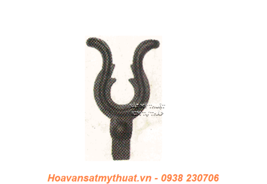 Phụ kiện hoa lá thép/ sắt dập 2320