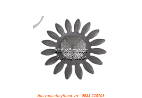 Phụ kiện hoa lá thép/ sắt dập 2321