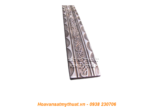 Phụ kiện sắt Pla Lập Là cán dập hoa văn HCC041
