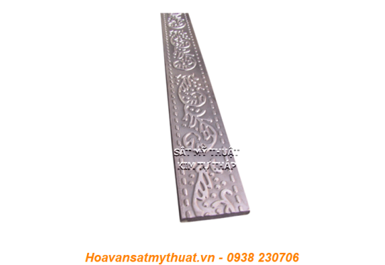 Phụ kiện sắt Pla Lập Là cán dập hoa văn HCC042