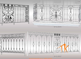 Sắt mỹ thuật - Phụ kiện sắt mỹ thuật Cần Thơ - sắt mỹ thuật Kim Tự Tháp 