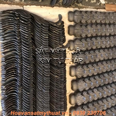 Phụ kiện hoa lá sắt dập thép dập sắt đúc thép đúc gang đúc sỉ và lẻ Tại Đồng Nai - Bà Rịa Vũng Tàu
