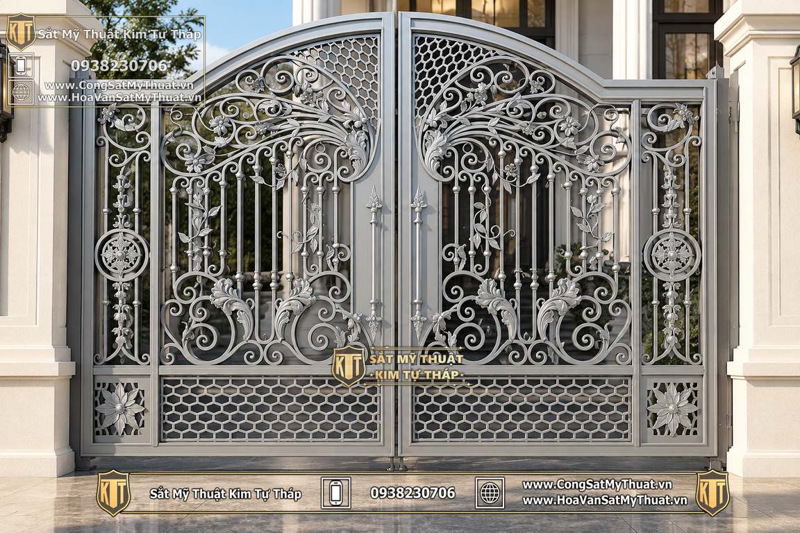 cổng biệt thự đẹp