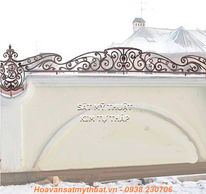 Hàng rào sắt mỹ thuật tại Quảng Bình 