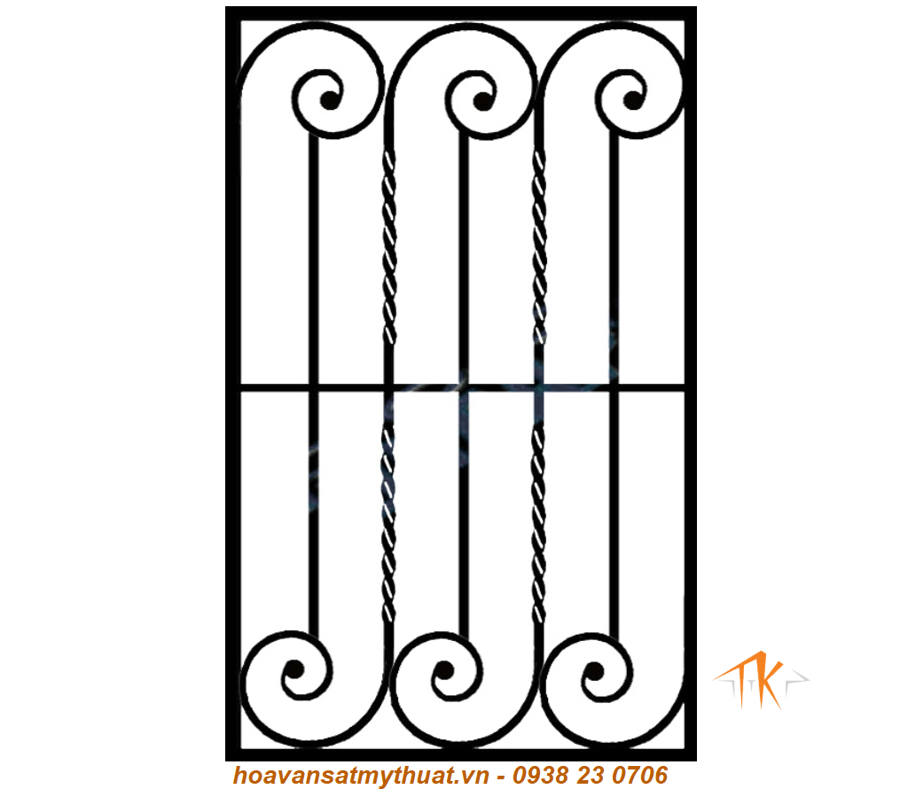 KHUNG CỬA SỔ SẮT MỸ THUẬT 02