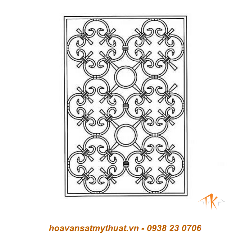 KHUNG CỬA SỔ SẮT MỸ THUẬT 05