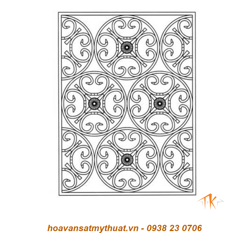 KHUNG CỬA SỔ SẮT MỸ THUẬT 06