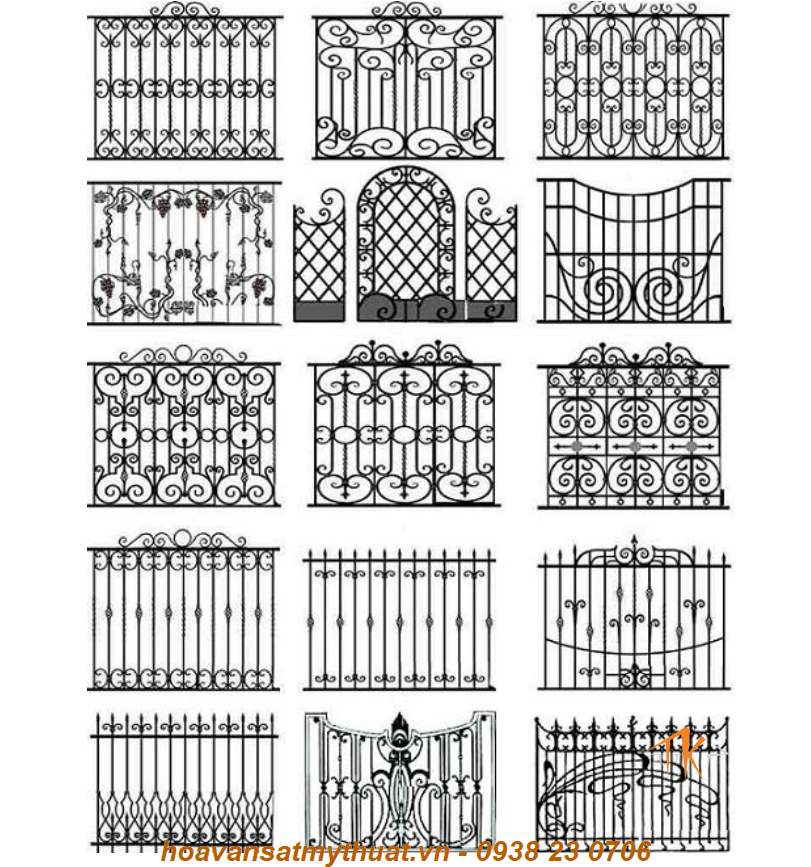 KHUNG CỬA SỔ SẮT MỸ THUẬT 15