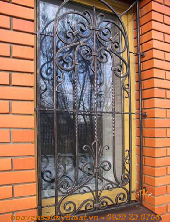 KHUNG CỬA SỔ SẮT MỸ THUẬT 17