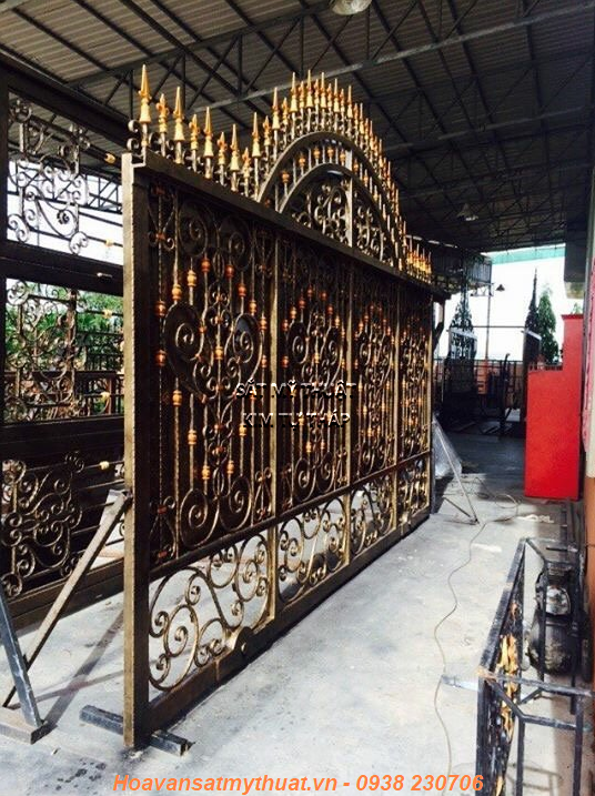 CỬA CỔNG SẮT MỸ THUẬT 23 