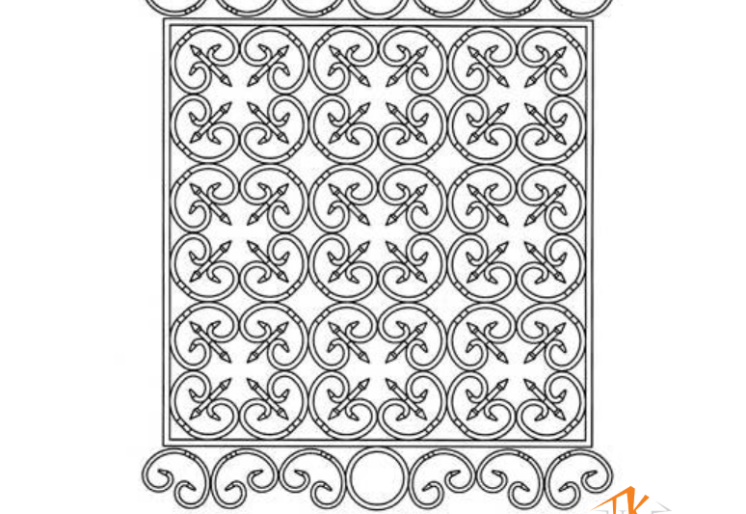 KHUNG CỬA SỔ SẮT MỸ THUẬT 07