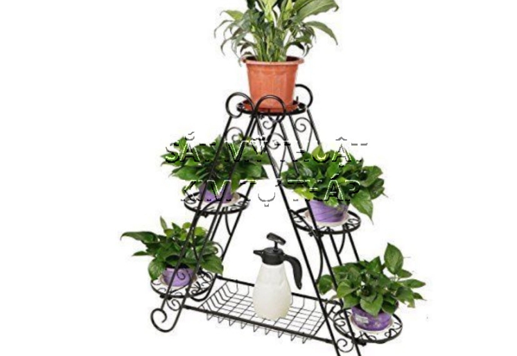Kệ hoa sắt uốn mỹ nghệ KH003