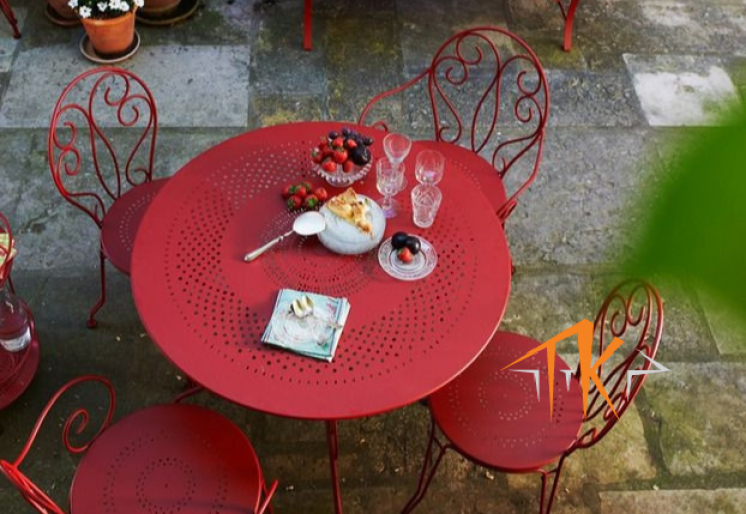 BỘ BÀN GHẾ SẮT SÂN VƯỜN BG008