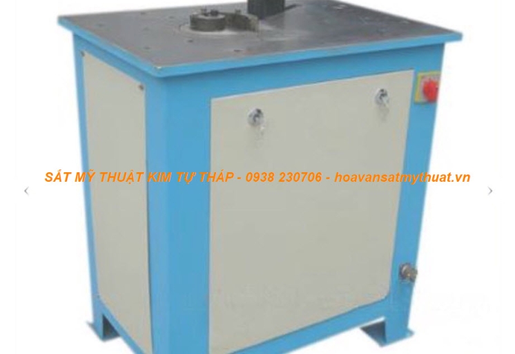 Máy uốn sắt đặc sắt hộp cho ngành sắt mỹ thuật 