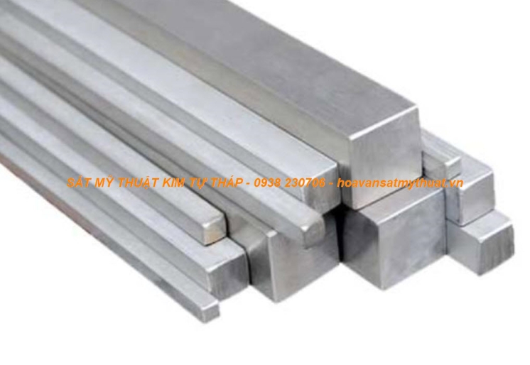 Sắt vuông 16mm đặc dẻo trơn cán nóng sử dụng uốn hoa văn sắt mỹ nghệ 