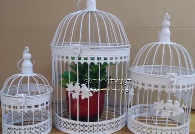 Lồng chim lớn trang trí cho studio chụp hình LC011