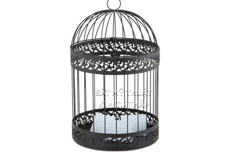 Lồng chim bằng sắt trang trí tiệc LC017
