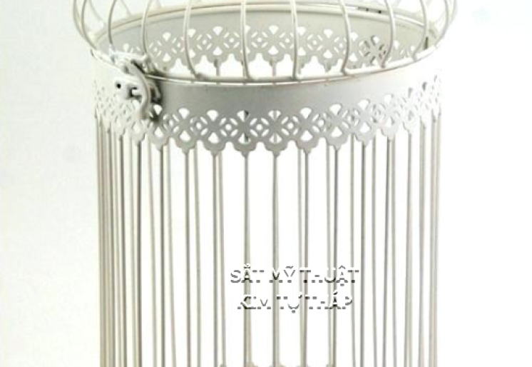 Lồng chim bằng sắt trang trí tiệc LC010