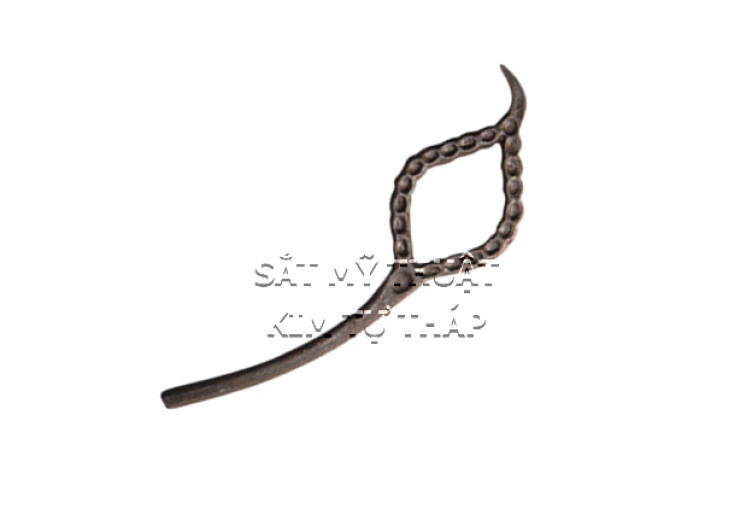 Phụ kiện hoa lá thép/ sắt đúc 1134